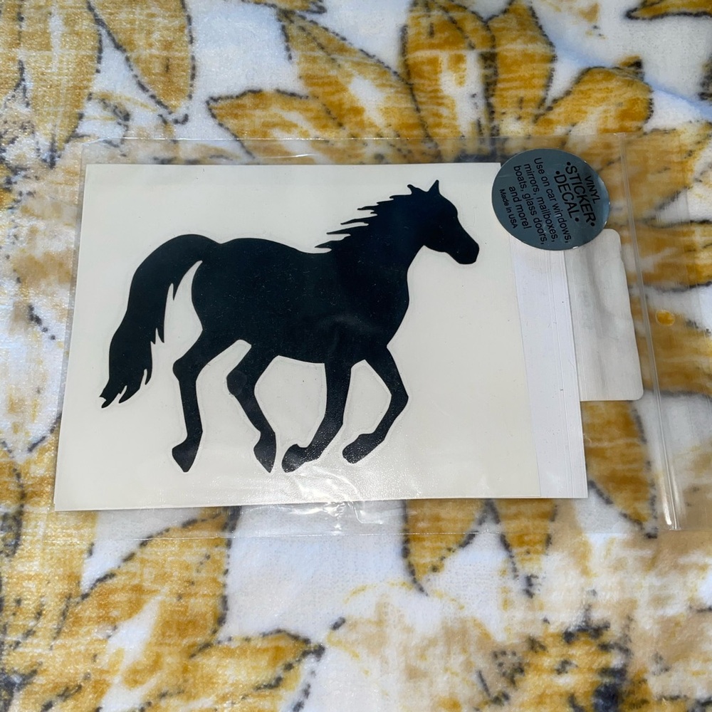 Horse Vinyl Decal
